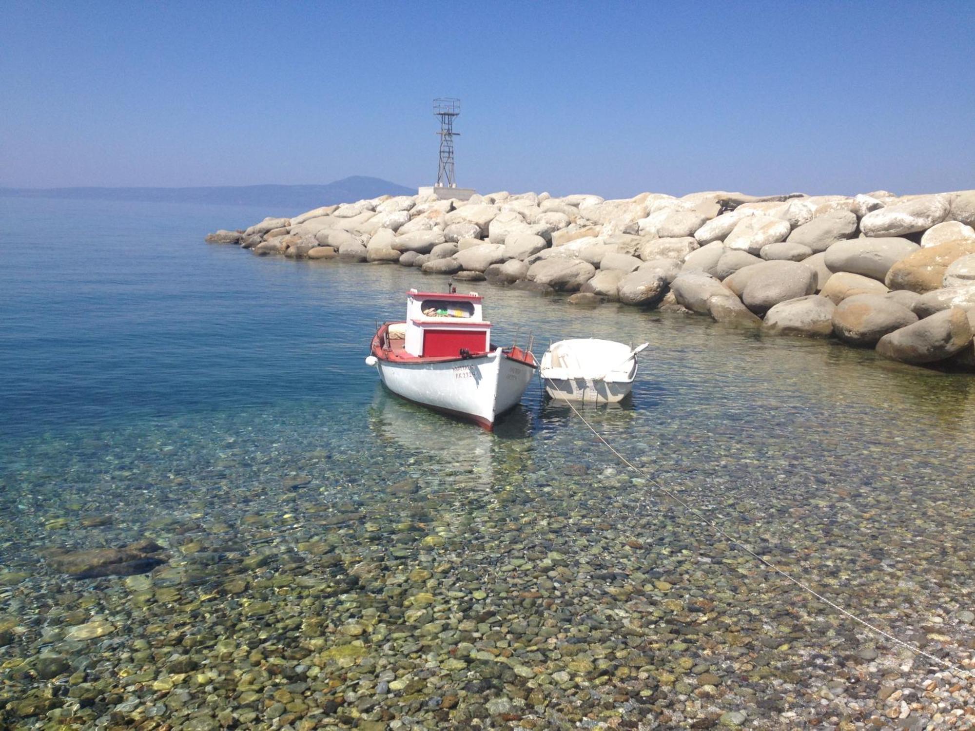 Agali 2 Superior Mezonet Front Of The Sea Daire Akrogiali Dış mekan fotoğraf