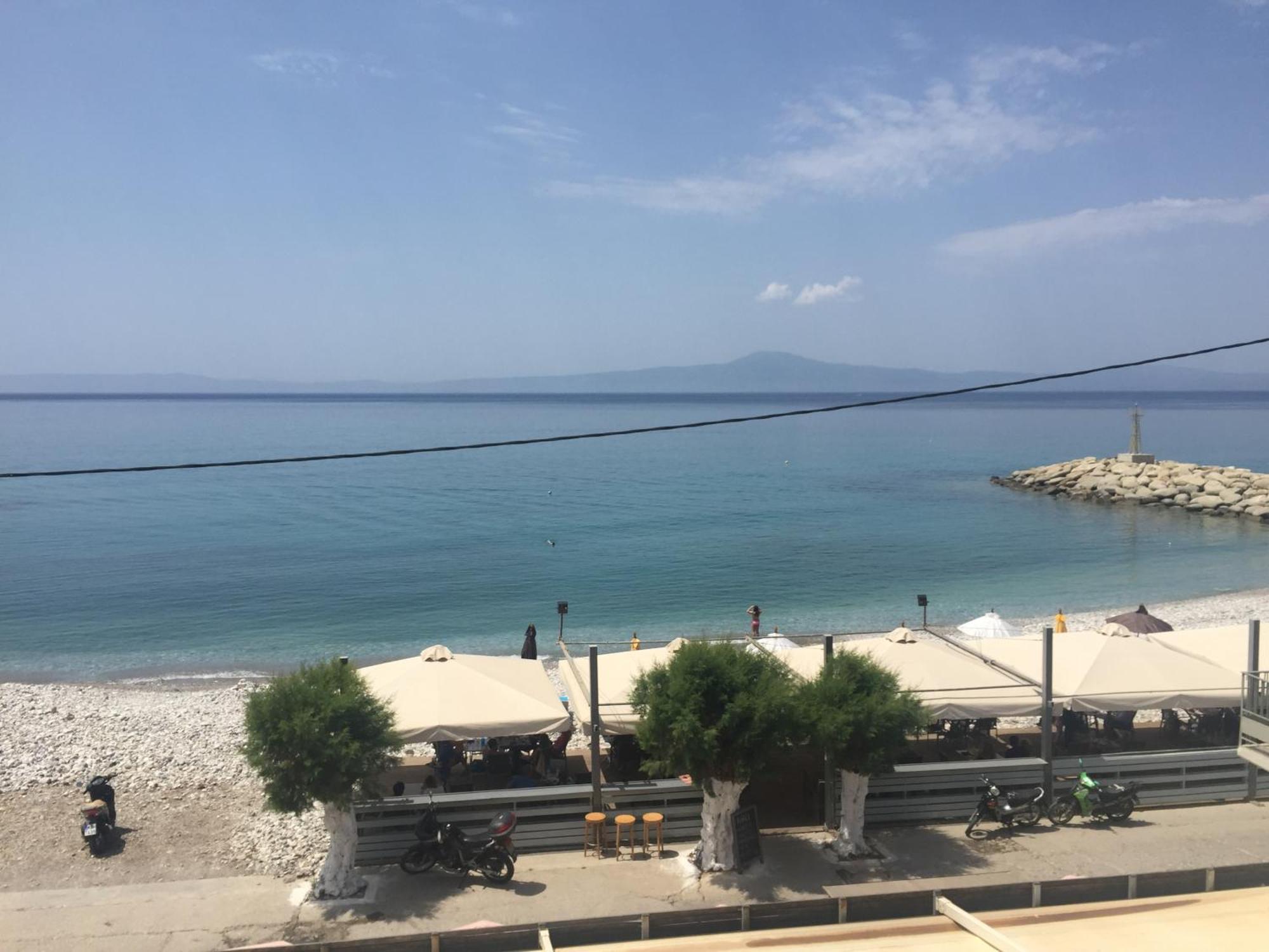 Agali 2 Superior Mezonet Front Of The Sea Daire Akrogiali Dış mekan fotoğraf